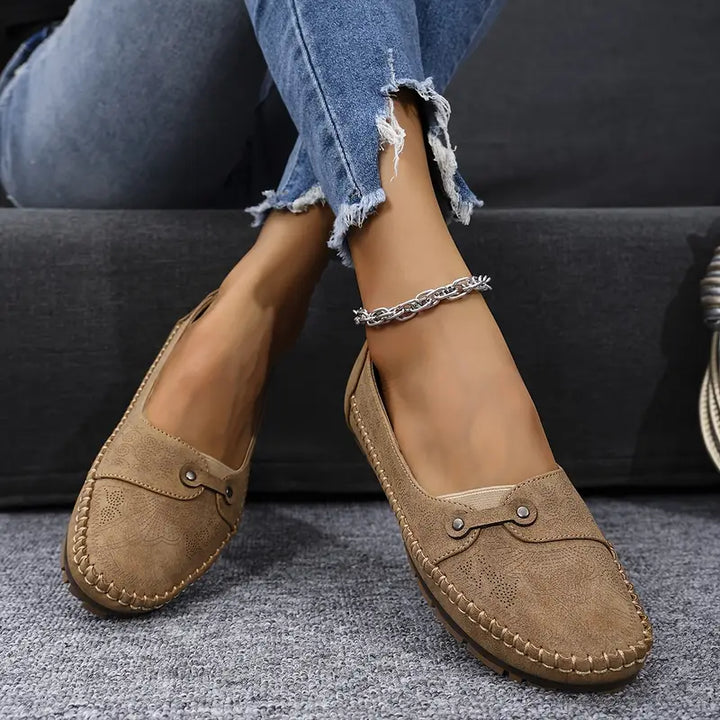 Karen Moree | Casual Non Slip Leather Shoes