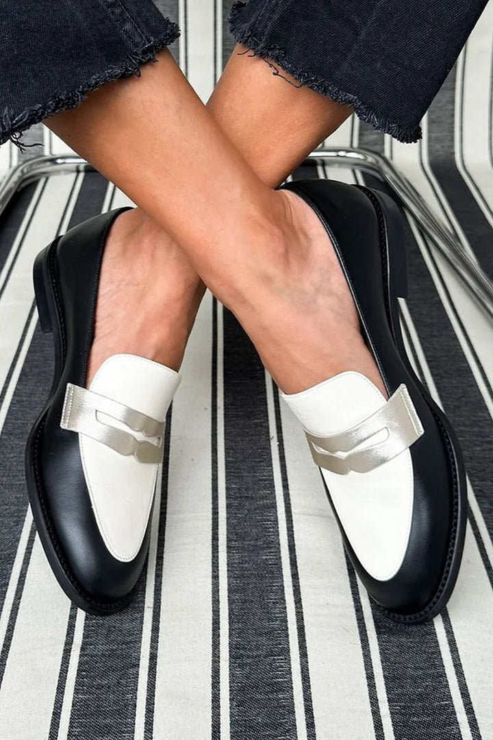 Karen Moree | Monochrome Classic Loafers