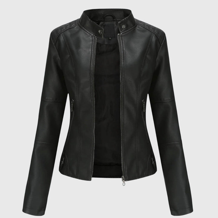 Karen Moree | Stylish Leather Jacket