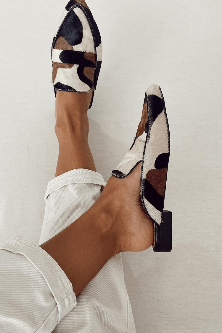Karen Moree | Loafer With Abstract Pattern