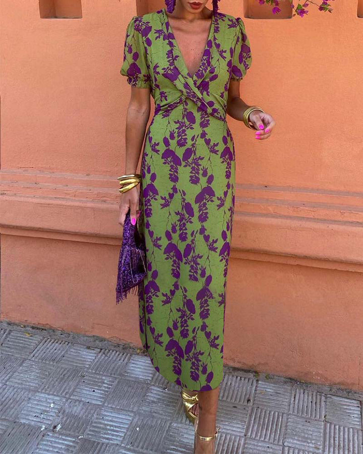 Karen Moree | Elegant Floral Dress