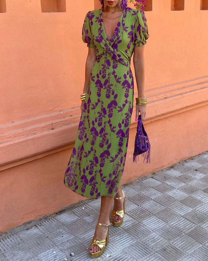Karen Moree | Elegant Floral Dress