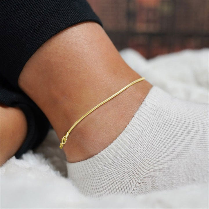 Karen Moree | Pink Anklet 18K Gold