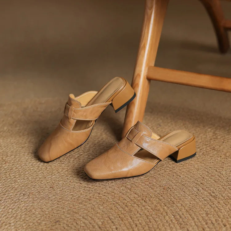 Karen Moree | Genuine Leather Mules