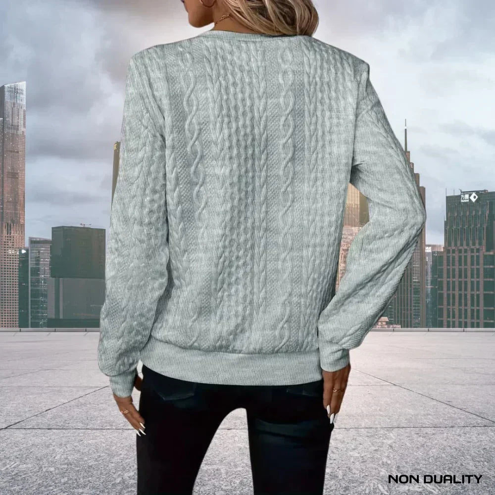 Karen Moree | Zip-Up Sweater
