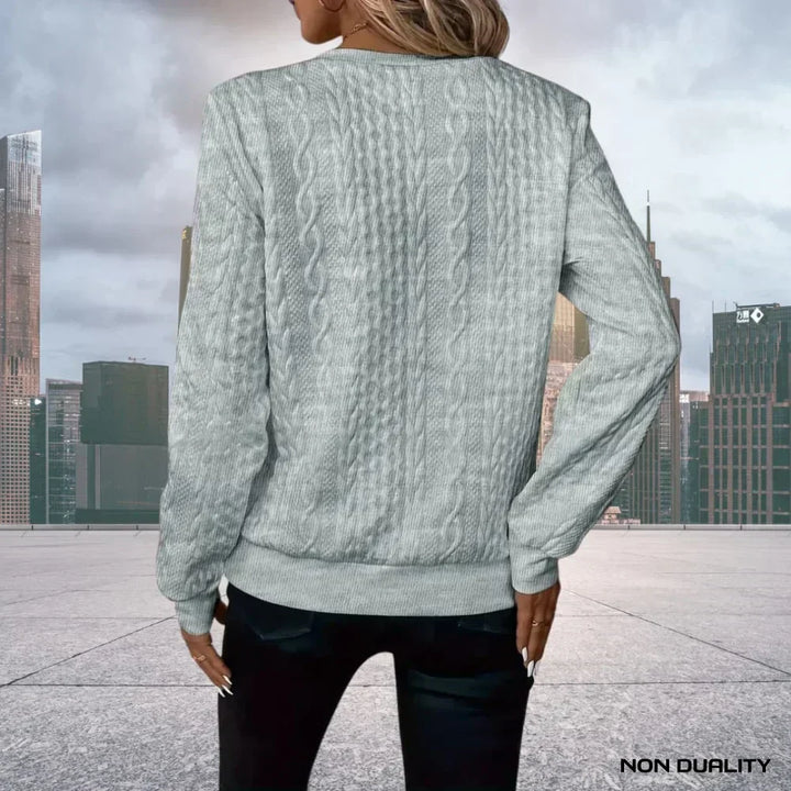 Karen Moree | Zip-Up Sweater