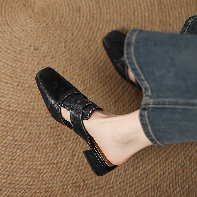 Karen Moree | Genuine Leather Mules