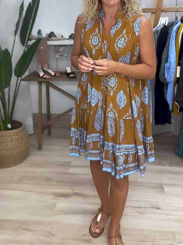 Karen Moree | Elegant V-Neck Dress