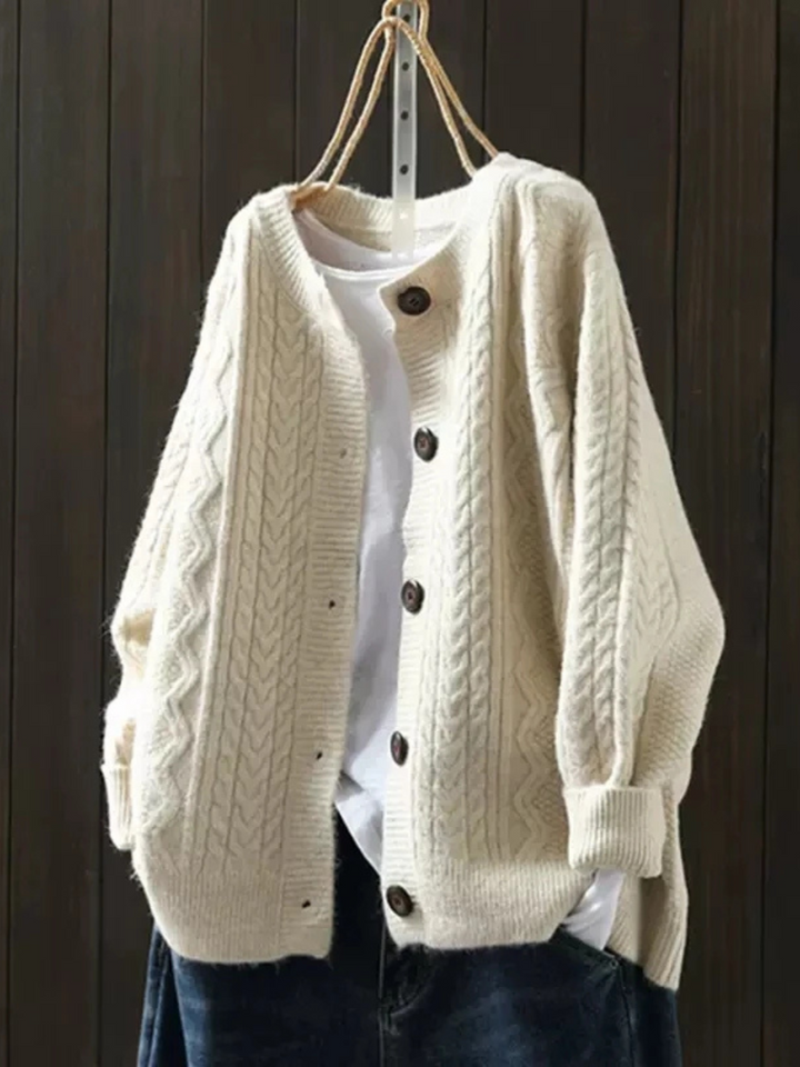 Karen Moree | Cable Cardigan