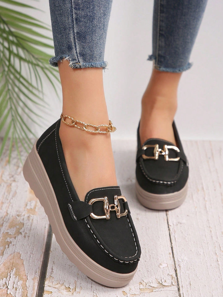 Karen Moree | Flat Buckle Loafers