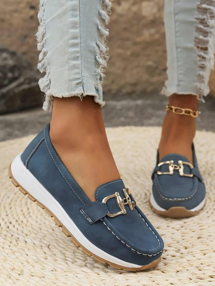 Karen Moree | Flat Buckle Loafers