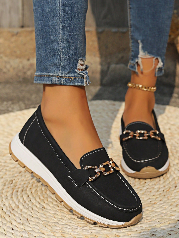 Karen Moree | Flat Buckle Loafers