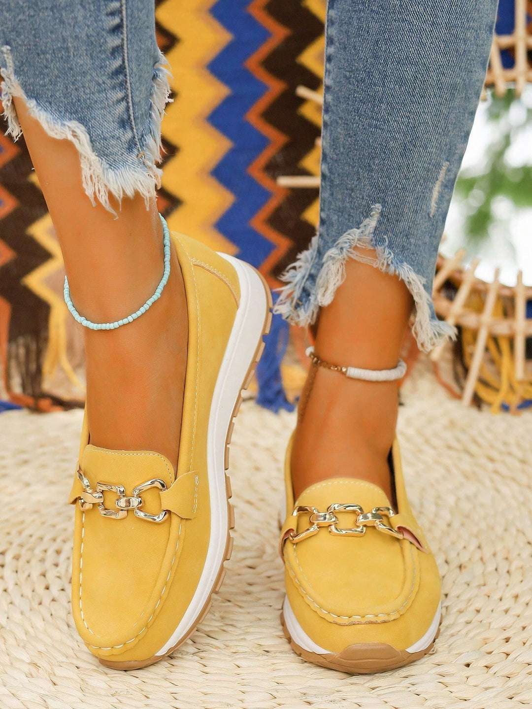 Karen Moree | Flat Buckle Loafers