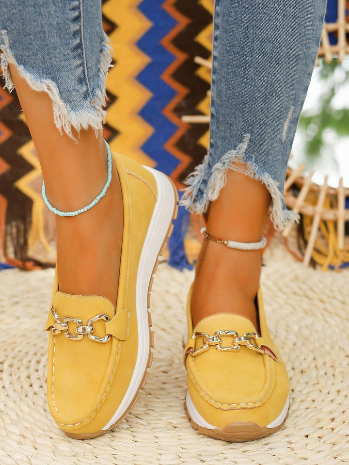 Karen Moree | Flat Buckle Loafers