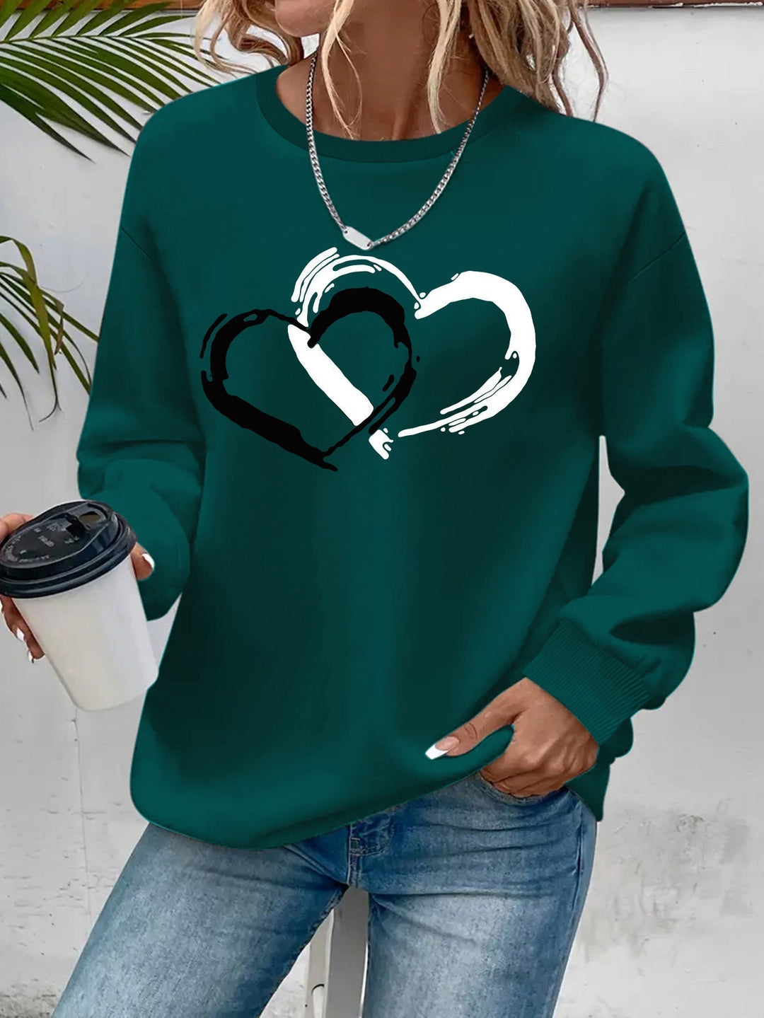 Karen Moree | Elegant Heart Sweater