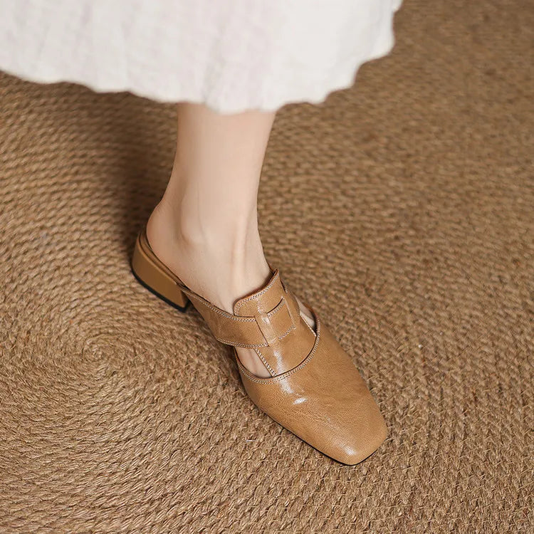 Karen Moree | Genuine Leather Mules