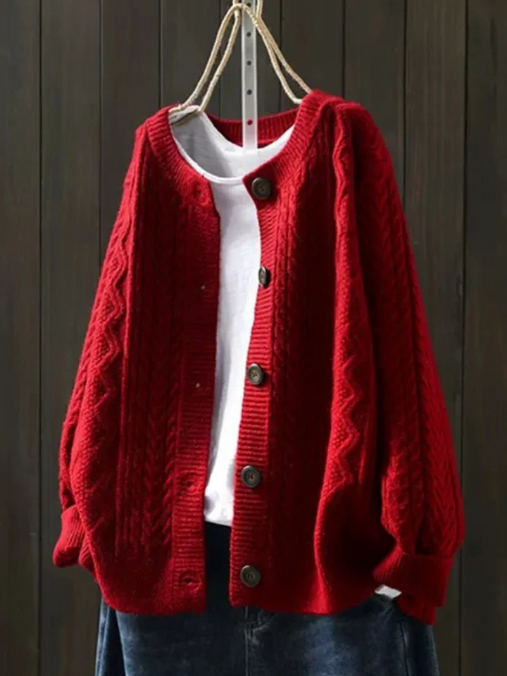 Karen Moree | Cable Cardigan