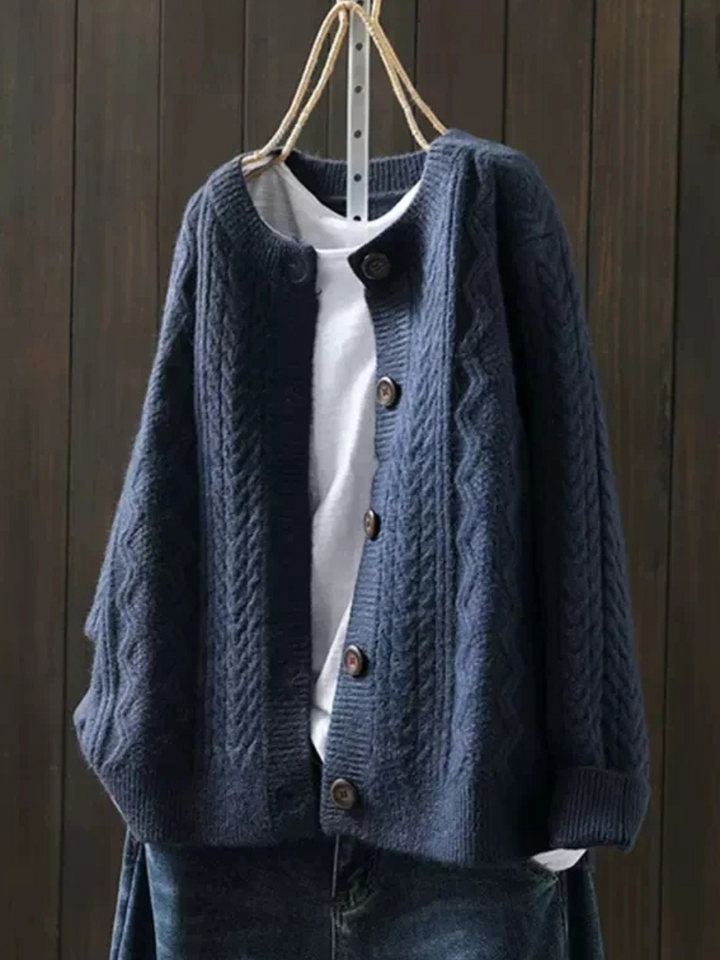 Karen Moree | Cable Cardigan