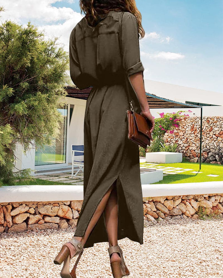 Karen Moree | Sophisticated Shirt Dress