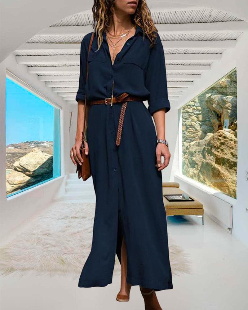 Karen Moree | Sophisticated Shirt Dress