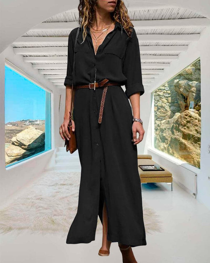 Karen Moree | Sophisticated Shirt Dress