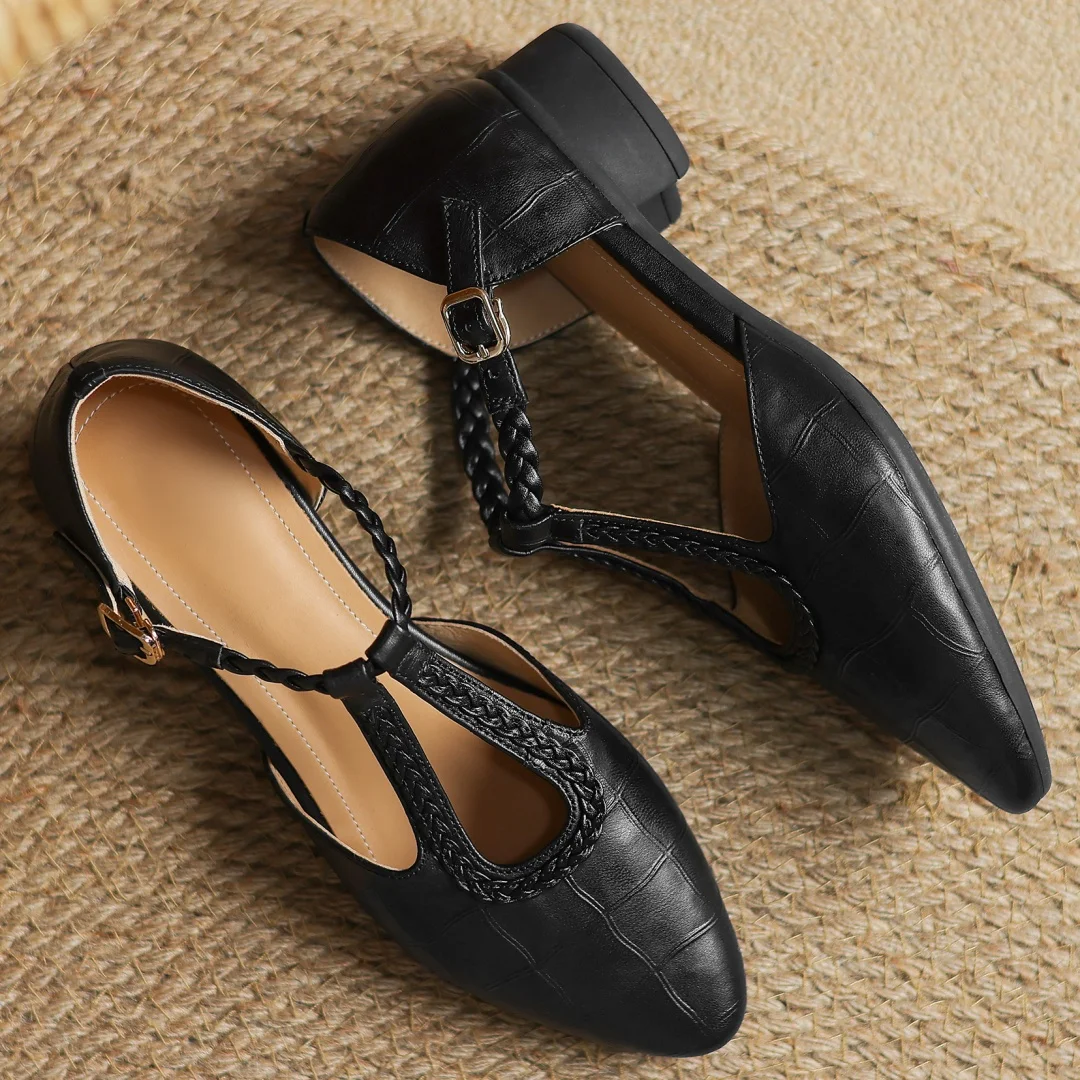 Karen Moree | Leather Mary Janes