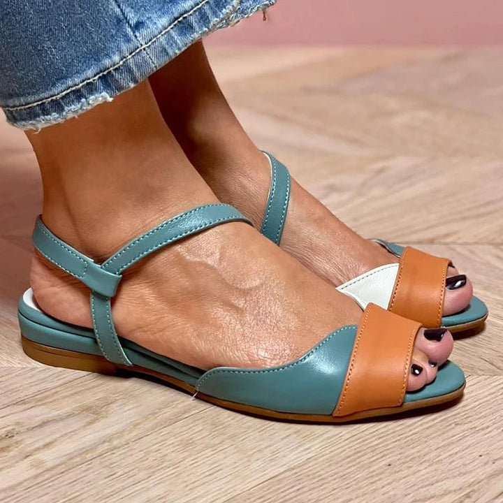 Karen Moree | Color Block Sandals