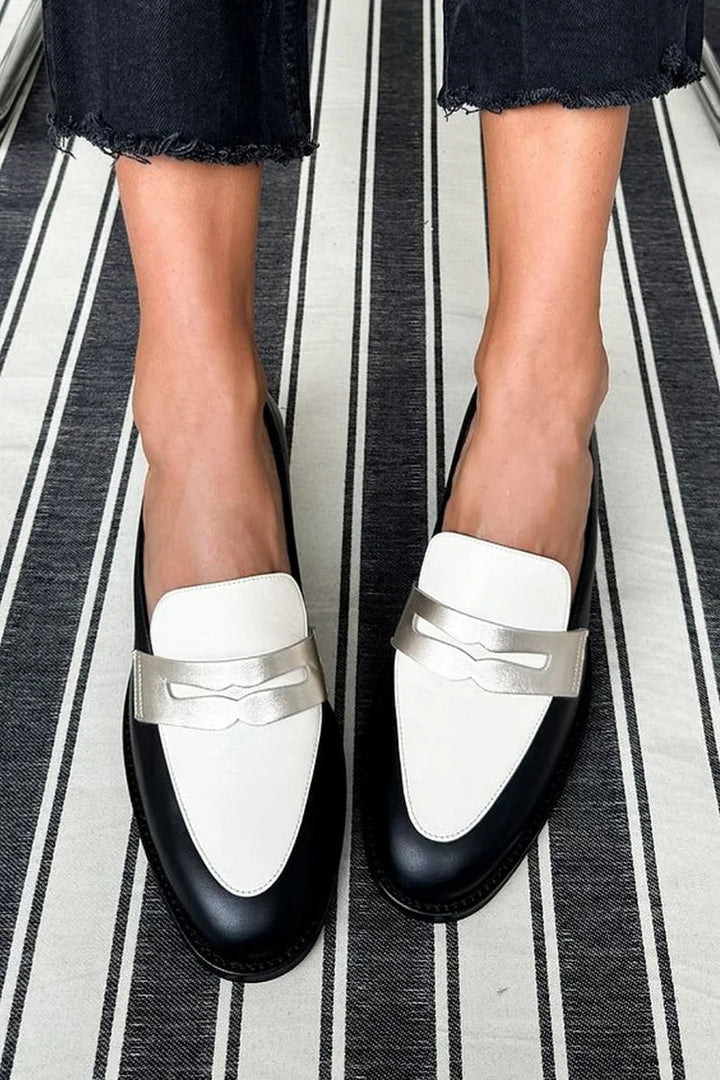 Karen Moree | Monochrome Classic Loafers