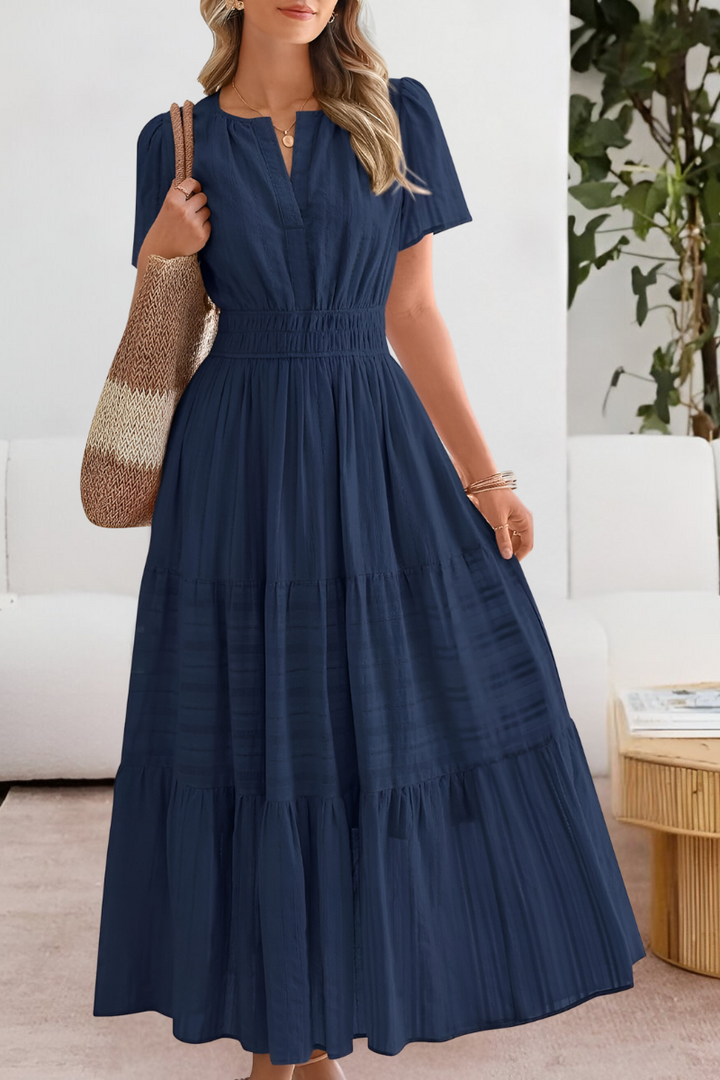 Karen Moree | Tiered Maxi Dress