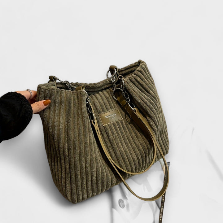Karen Moree | Soft Cord Shoulder Bag