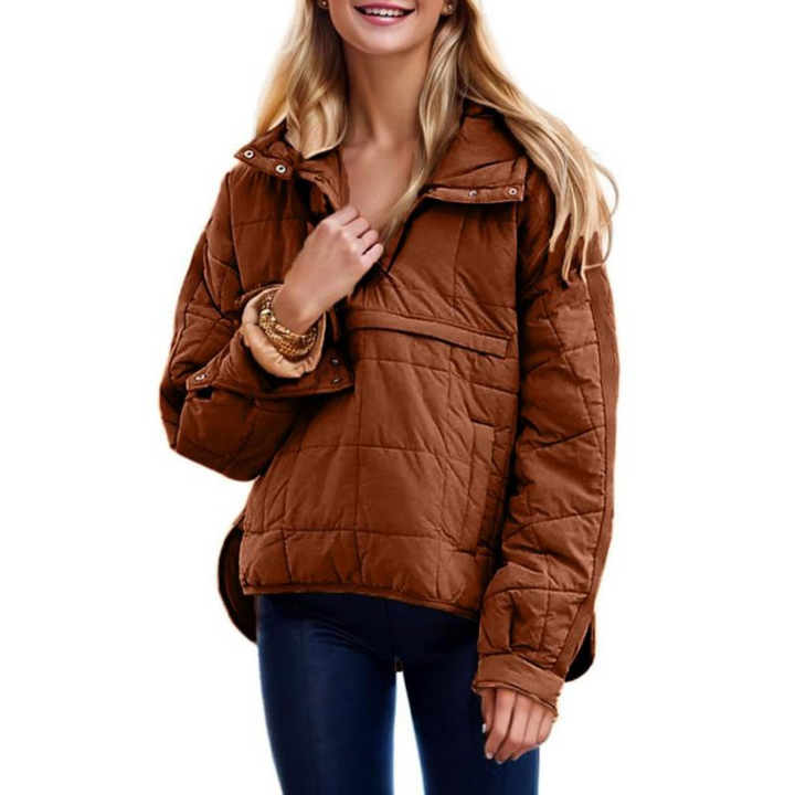 Karen Moree | Oversized Hooded Pullover Jacket