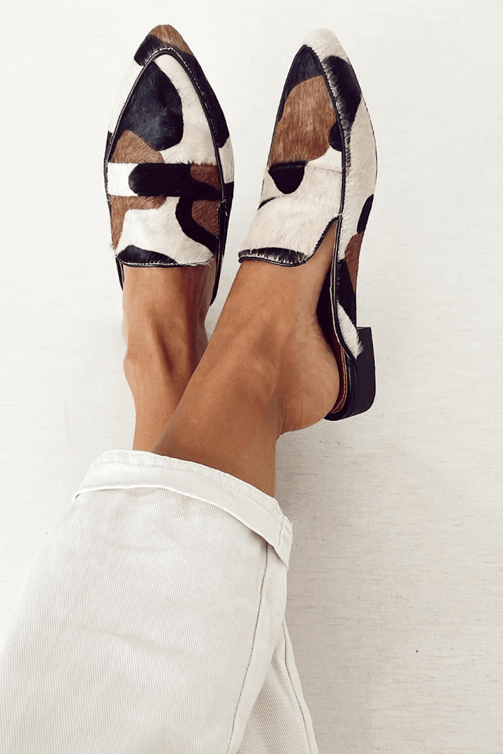 Karen Moree | Loafer With Abstract Pattern
