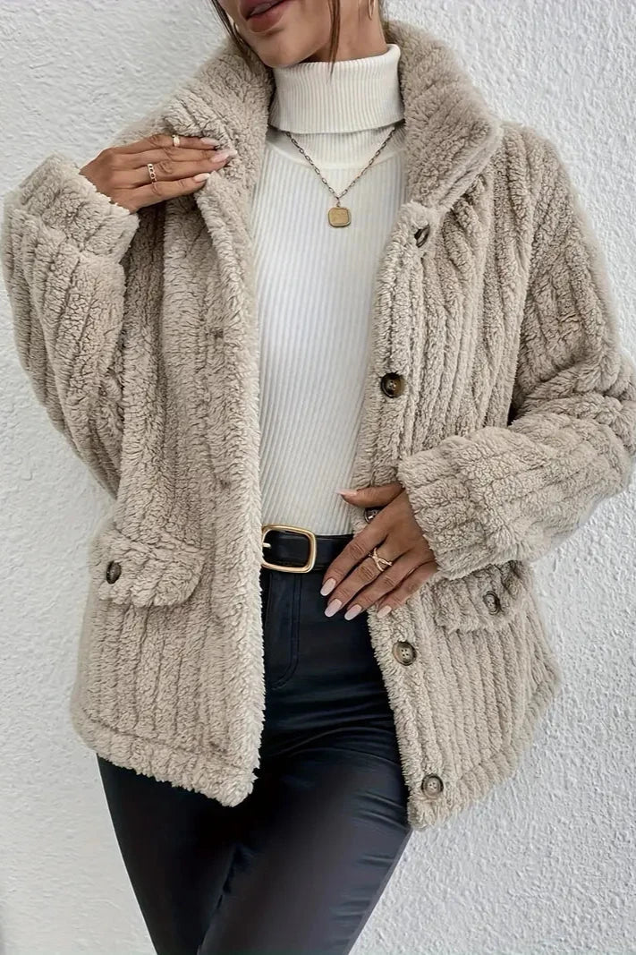 Karen Moree | Double-Sided Velvet Cardigan
