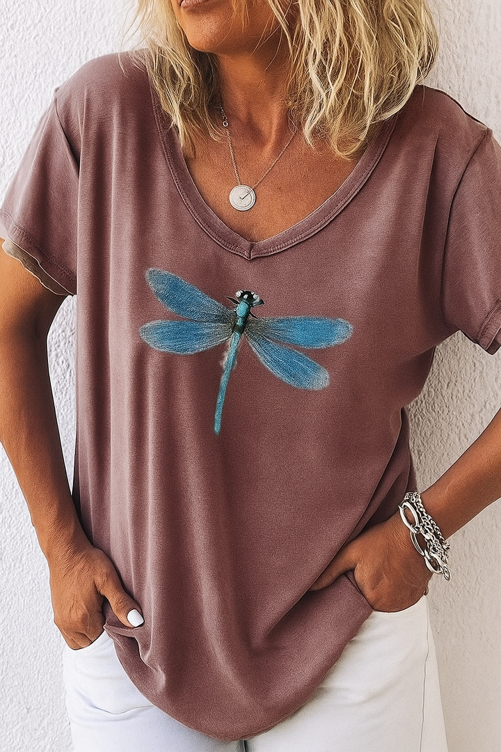 Karen Moree | V-Neck Tee