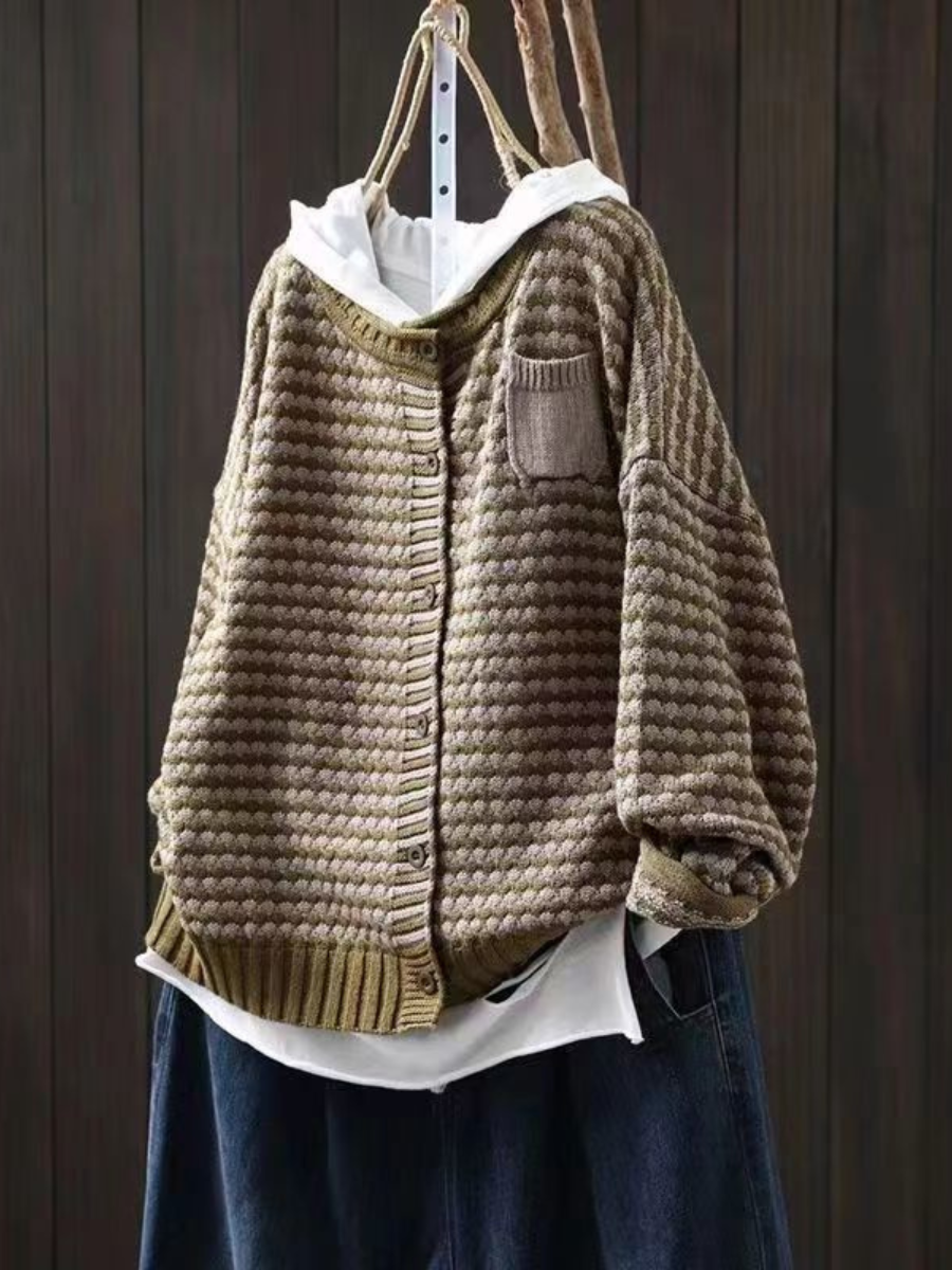 Karen Moree | Textured Knit Cardigan
