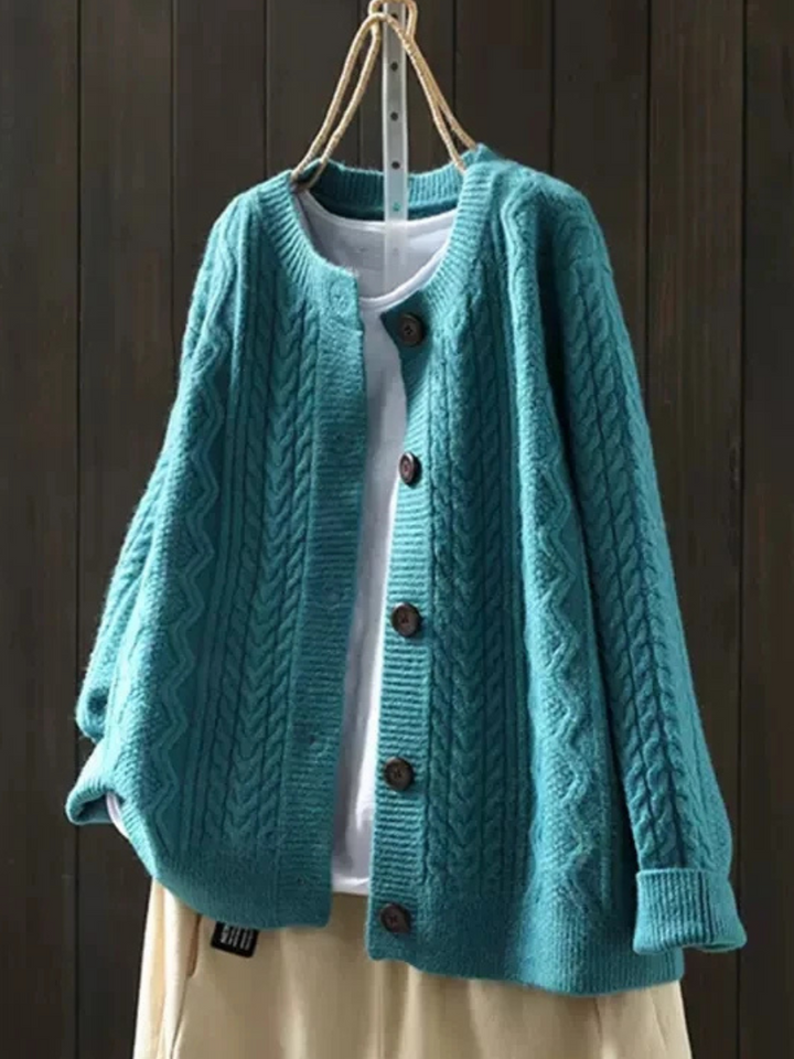 Karen Moree | Cable Cardigan