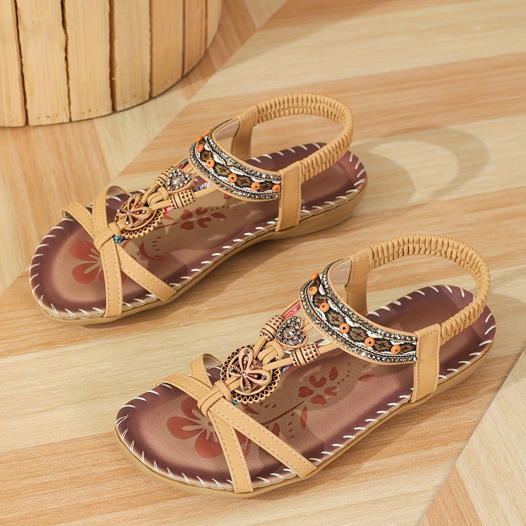 Karen Moree | Flat Sandals, Boho Style