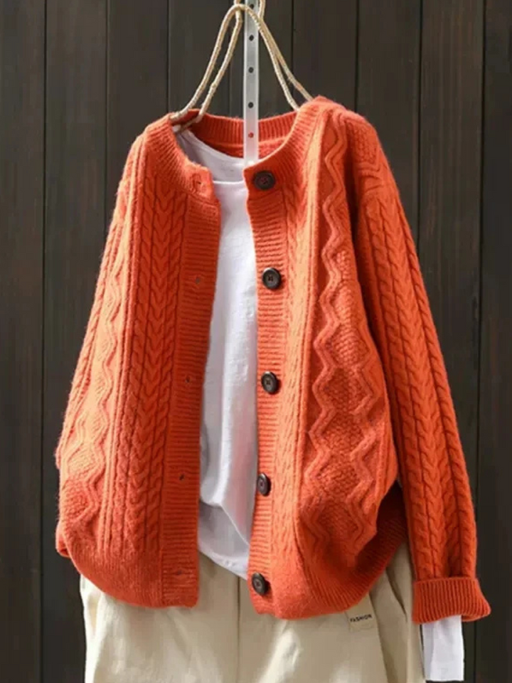 Karen Moree | Cable Cardigan