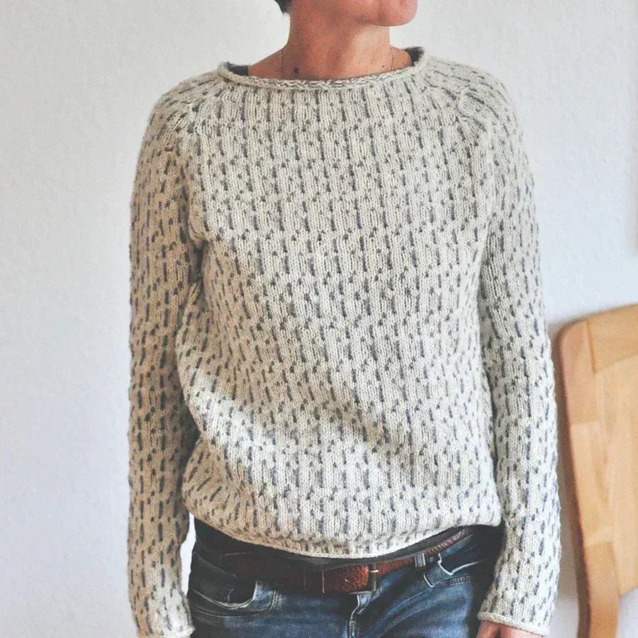 Karen Moree | Cozy Textured Knit Sweater