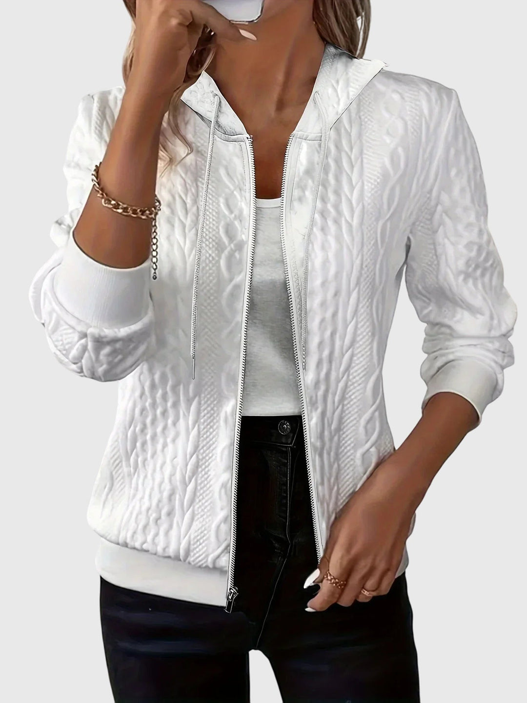 Karen Moree | Hoodie With Zipper