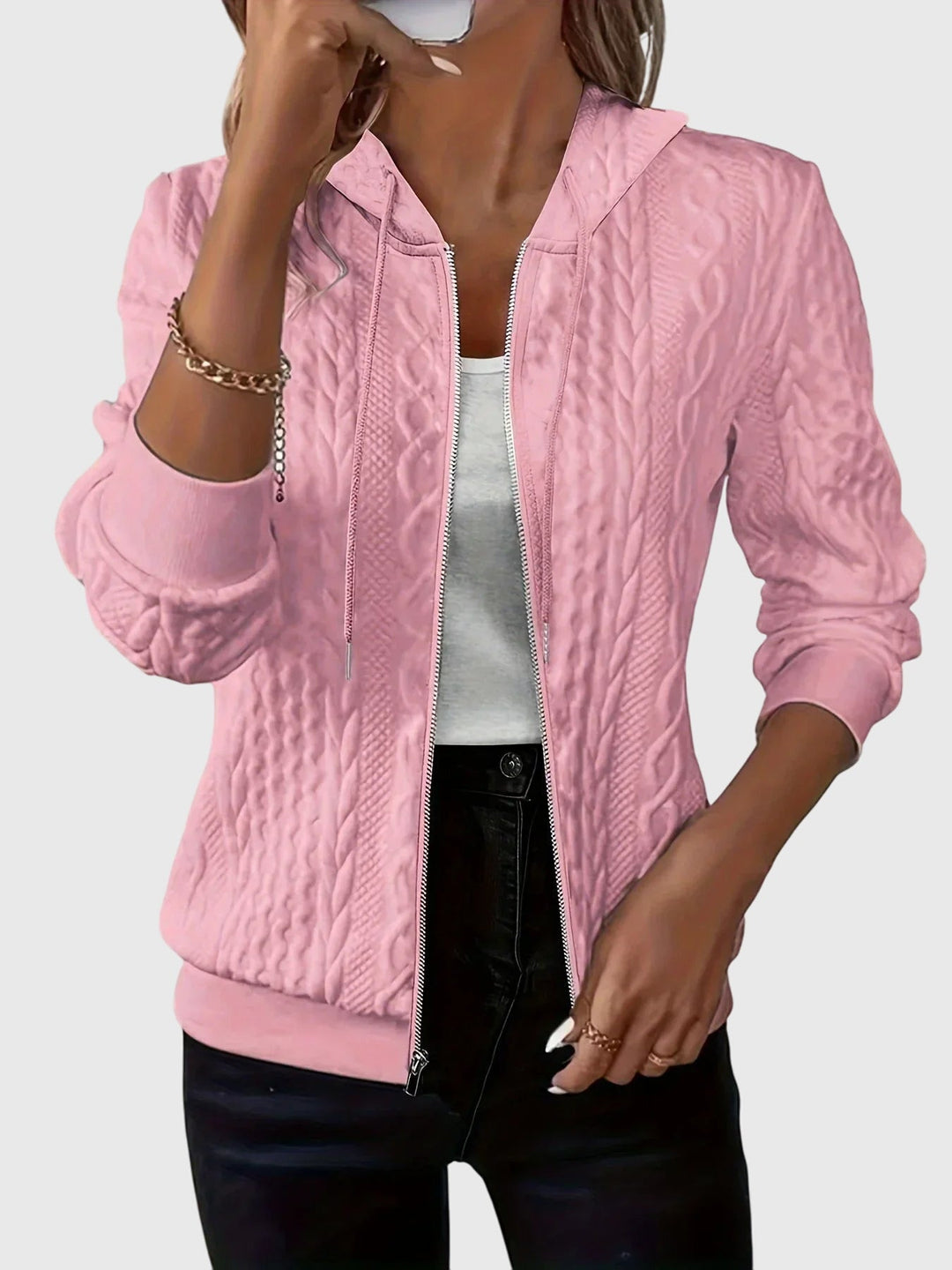 Karen Moree | Hoodie With Zipper