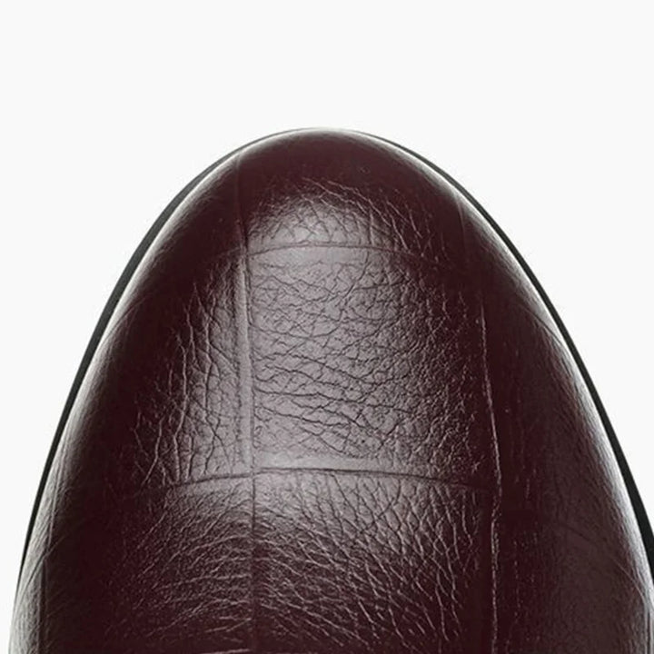 Karen Moree | Fashionable Leather Wedge Shoes