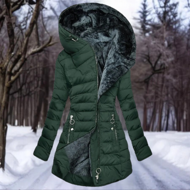 Karen Moree | Fur-Lined Down Jacket