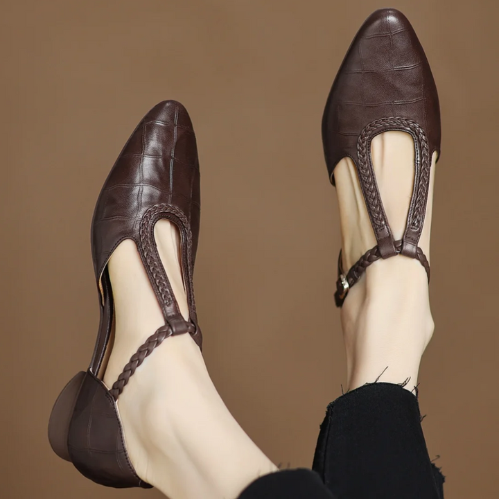 Karen Moree | Leather Mary Janes