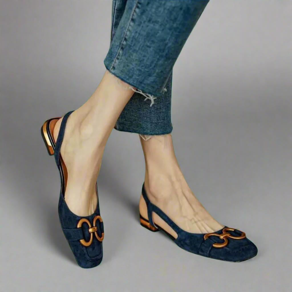 Karen Moree | Elegant Orthopedic Sandals, Block Heel