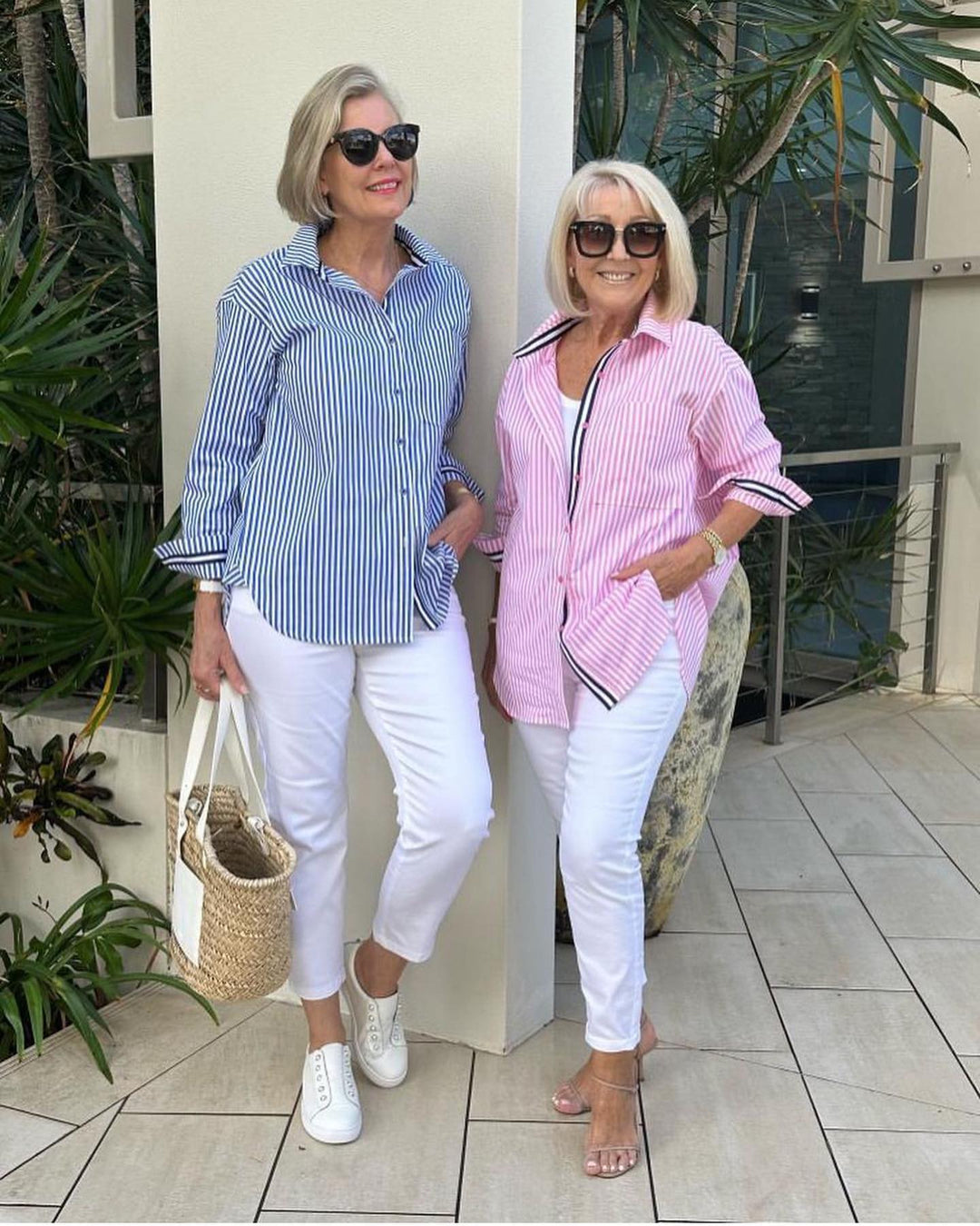 Karen Moree | Striped Blouse