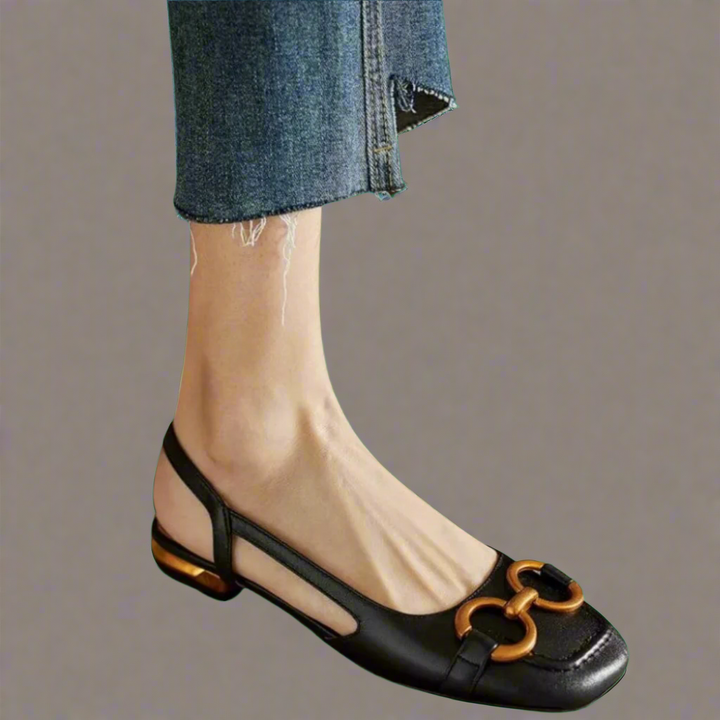 Karen Moree | Elegant Orthopedic Sandals, Block Heel