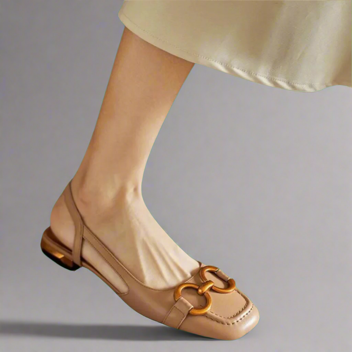 Karen Moree | Elegant Orthopedic Sandals, Block Heel