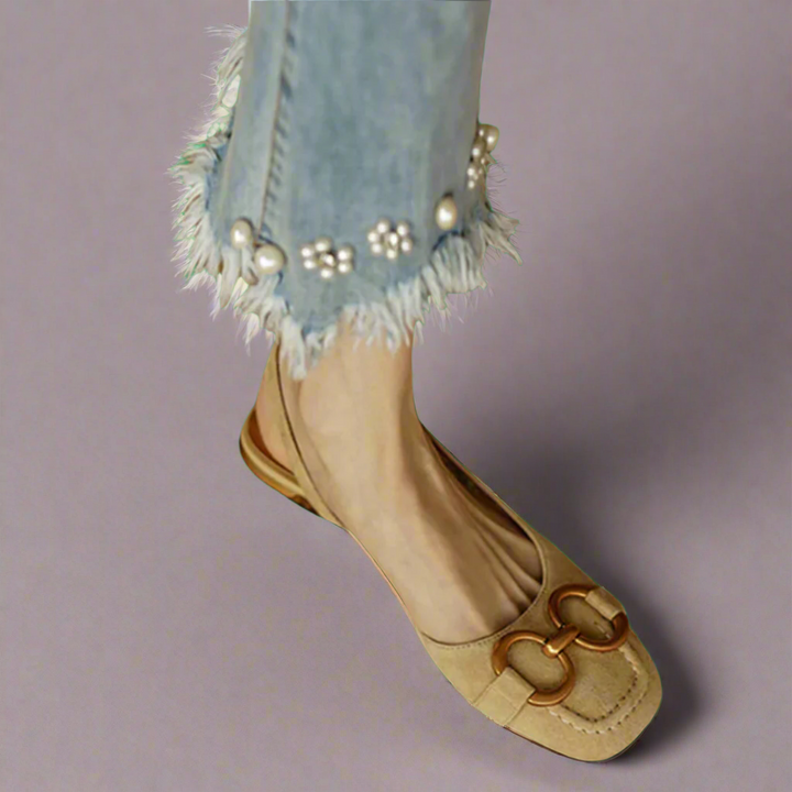 Karen Moree | Elegant Orthopedic Sandals, Block Heel