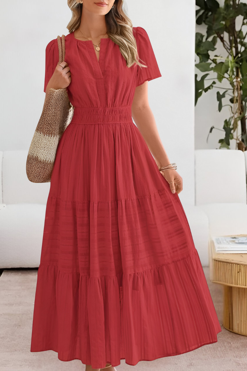Karen Moree | Tiered Maxi Dress